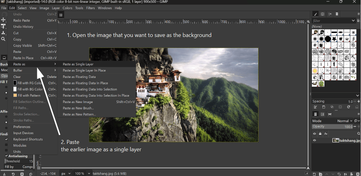 Extracted template files